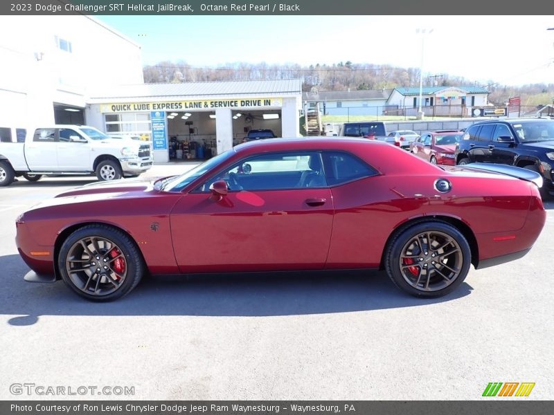  2023 Challenger SRT Hellcat JailBreak Octane Red Pearl