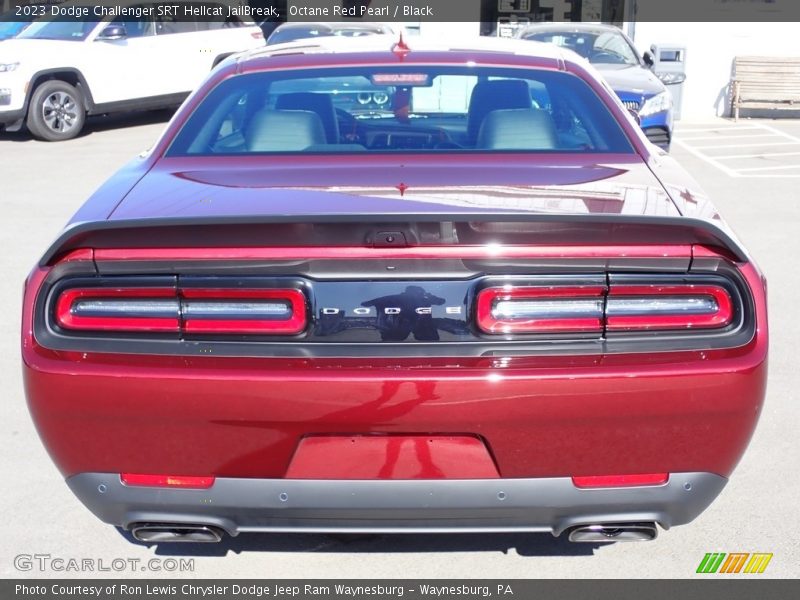 Octane Red Pearl / Black 2023 Dodge Challenger SRT Hellcat JailBreak