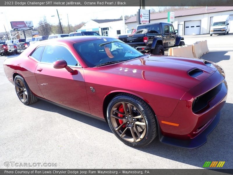 Front 3/4 View of 2023 Challenger SRT Hellcat JailBreak