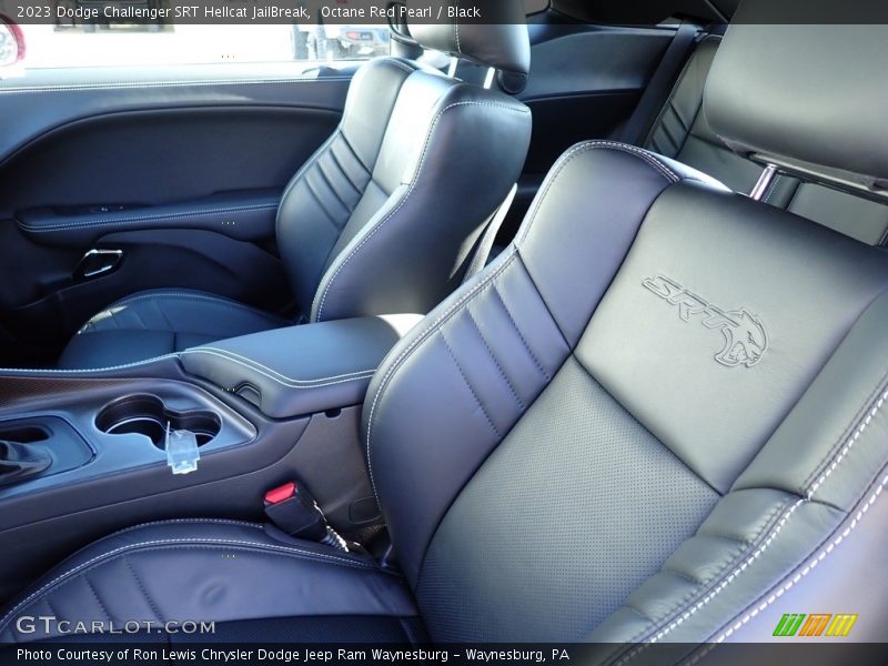 Front Seat of 2023 Challenger SRT Hellcat JailBreak
