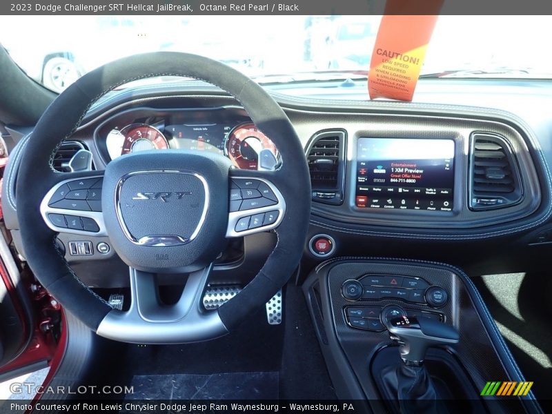 Octane Red Pearl / Black 2023 Dodge Challenger SRT Hellcat JailBreak