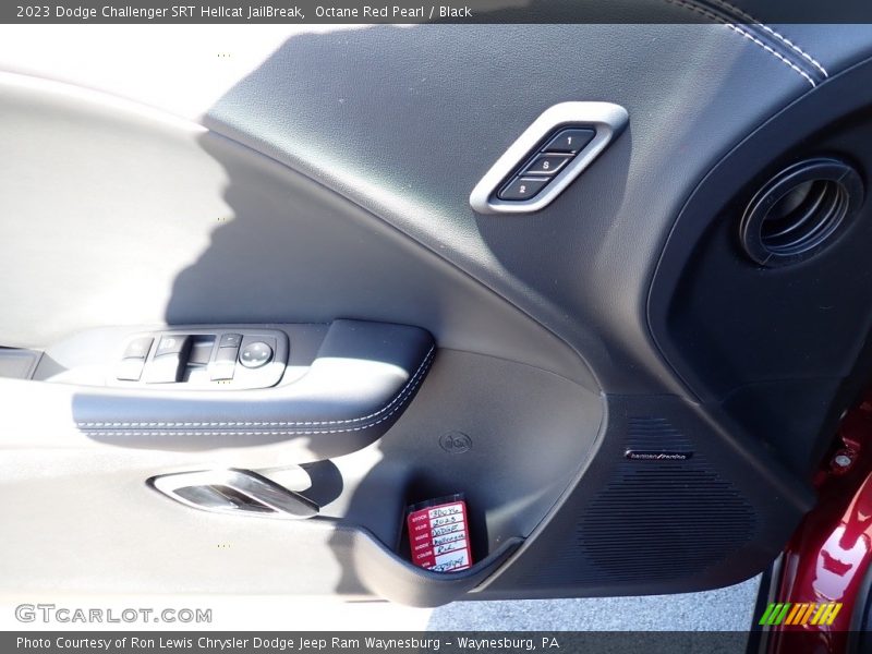 Octane Red Pearl / Black 2023 Dodge Challenger SRT Hellcat JailBreak