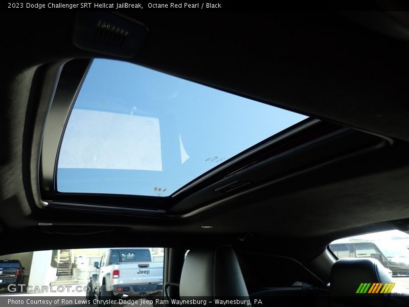 Octane Red Pearl / Black 2023 Dodge Challenger SRT Hellcat JailBreak