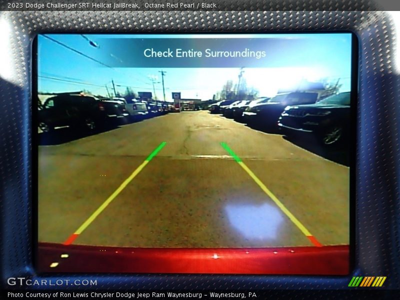 Octane Red Pearl / Black 2023 Dodge Challenger SRT Hellcat JailBreak