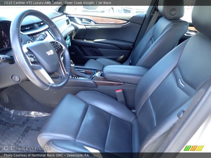 Silver Coast Metallic / Jet Black 2016 Cadillac XTS Luxury AWD Sedan