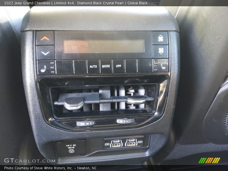 Diamond Black Crystal Pearl / Global Black 2022 Jeep Grand Cherokee L Limited 4x4