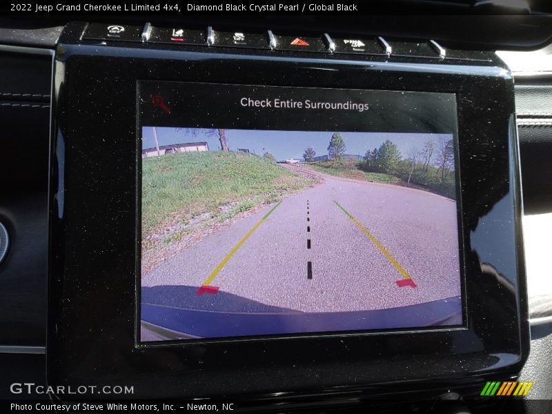 Diamond Black Crystal Pearl / Global Black 2022 Jeep Grand Cherokee L Limited 4x4