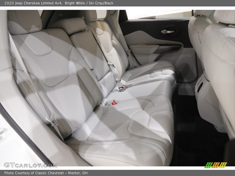 Bright White / Ski Gray/Black 2020 Jeep Cherokee Limited 4x4