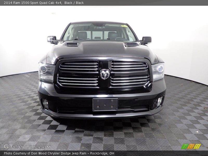 Black / Black 2014 Ram 1500 Sport Quad Cab 4x4