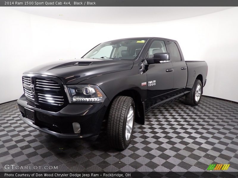 Black / Black 2014 Ram 1500 Sport Quad Cab 4x4