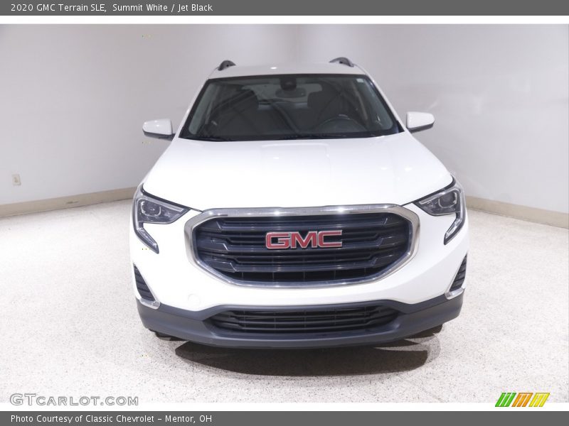 Summit White / Jet Black 2020 GMC Terrain SLE