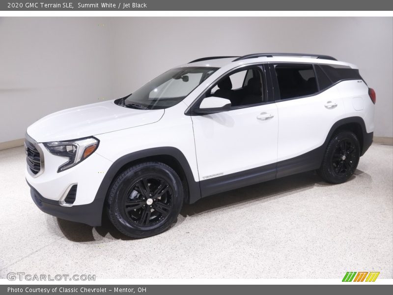 Summit White / Jet Black 2020 GMC Terrain SLE