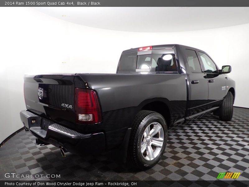 Black / Black 2014 Ram 1500 Sport Quad Cab 4x4