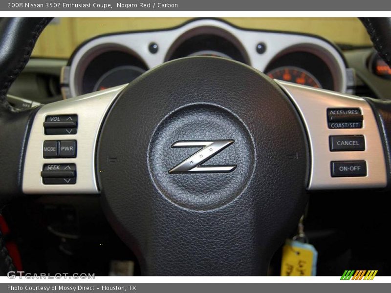 Nogaro Red / Carbon 2008 Nissan 350Z Enthusiast Coupe