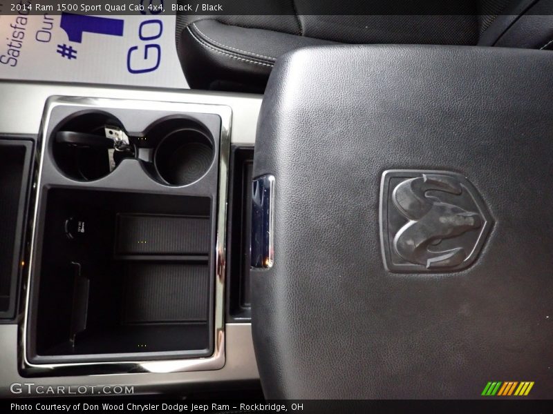 Black / Black 2014 Ram 1500 Sport Quad Cab 4x4