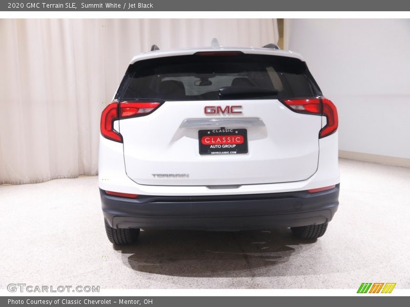 Summit White / Jet Black 2020 GMC Terrain SLE