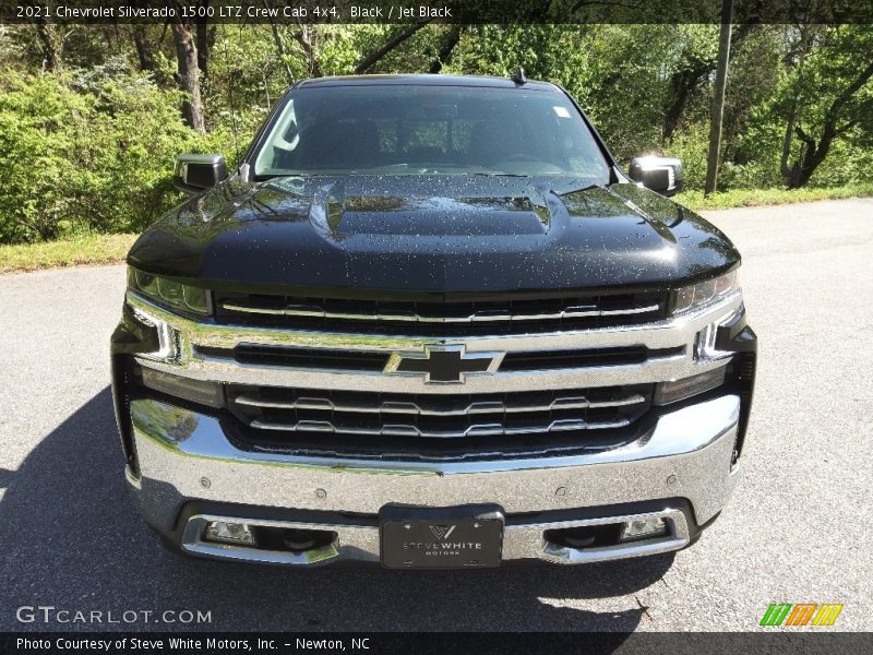 Black / Jet Black 2021 Chevrolet Silverado 1500 LTZ Crew Cab 4x4