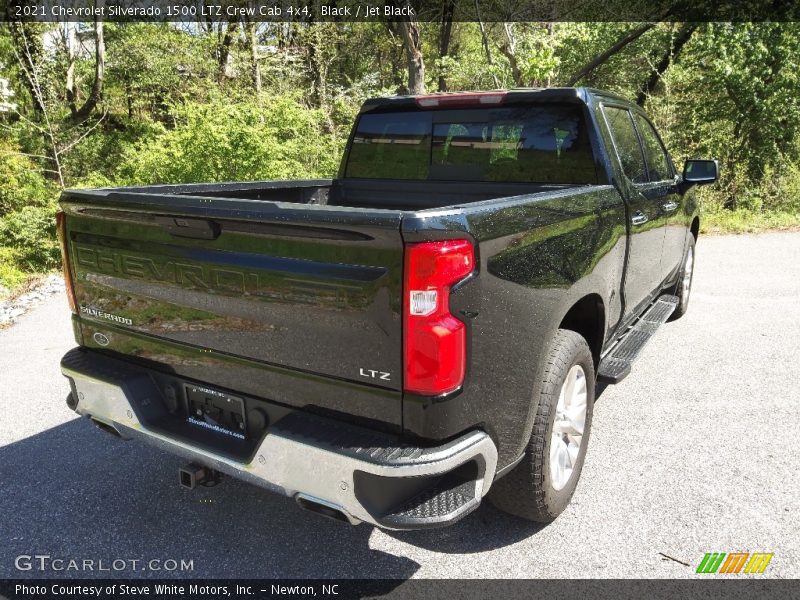 Black / Jet Black 2021 Chevrolet Silverado 1500 LTZ Crew Cab 4x4