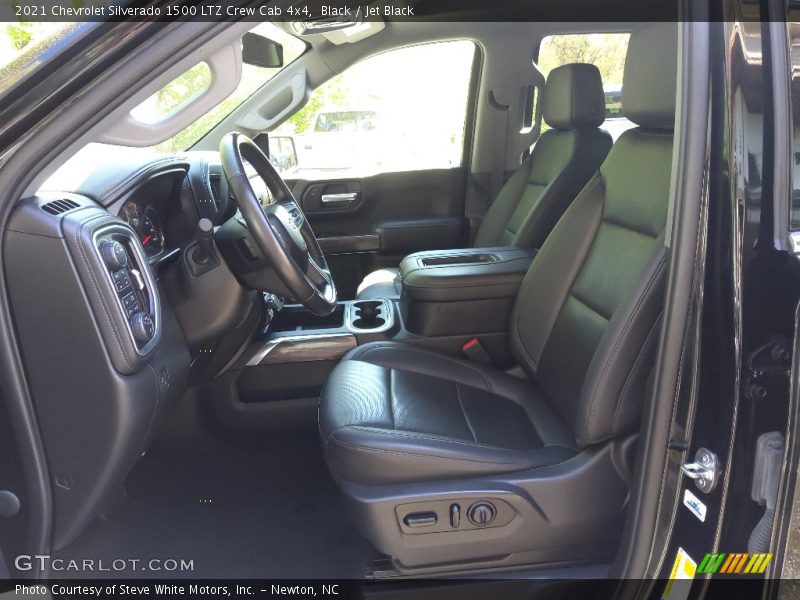 Black / Jet Black 2021 Chevrolet Silverado 1500 LTZ Crew Cab 4x4