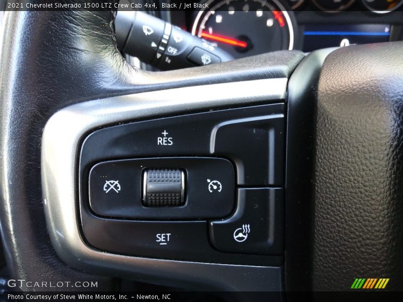 Black / Jet Black 2021 Chevrolet Silverado 1500 LTZ Crew Cab 4x4