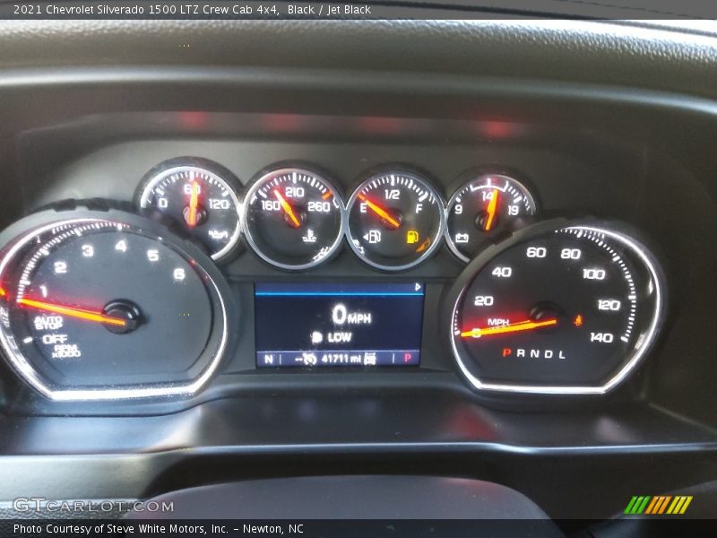Black / Jet Black 2021 Chevrolet Silverado 1500 LTZ Crew Cab 4x4