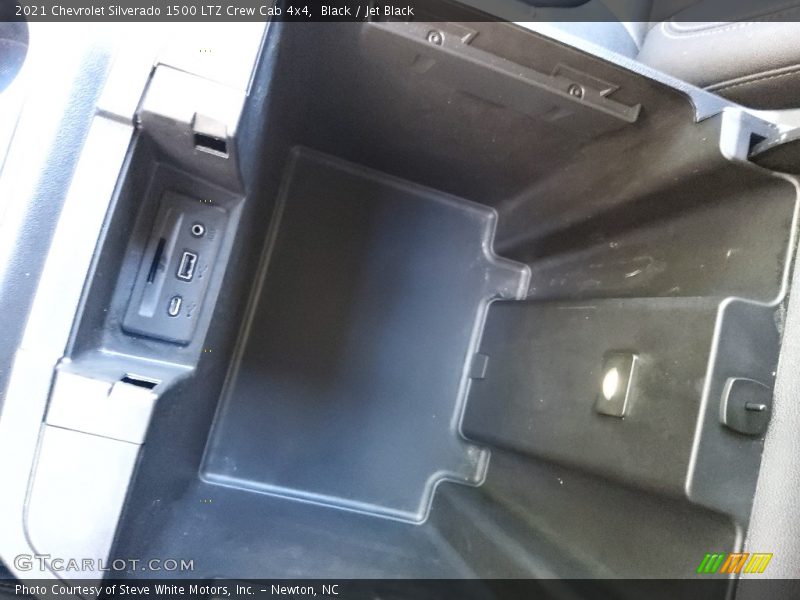 Black / Jet Black 2021 Chevrolet Silverado 1500 LTZ Crew Cab 4x4