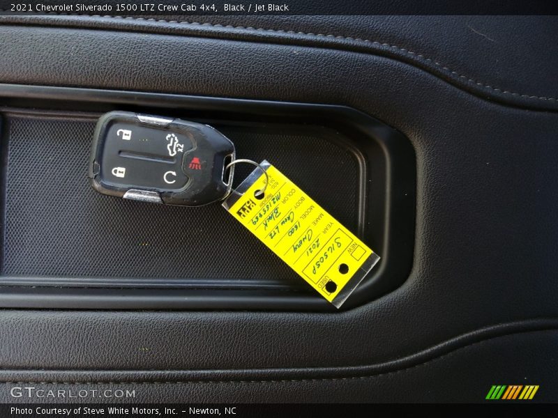 Black / Jet Black 2021 Chevrolet Silverado 1500 LTZ Crew Cab 4x4
