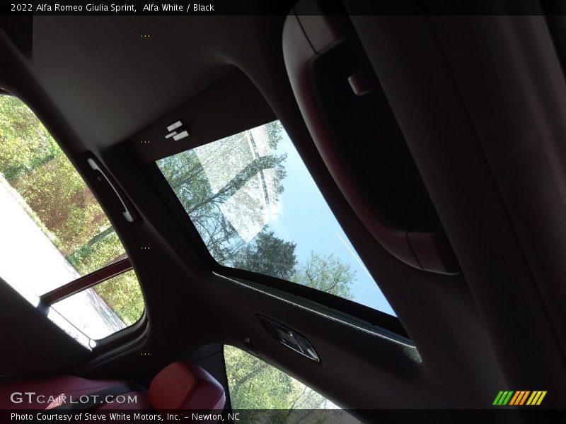 Alfa White / Black 2022 Alfa Romeo Giulia Sprint