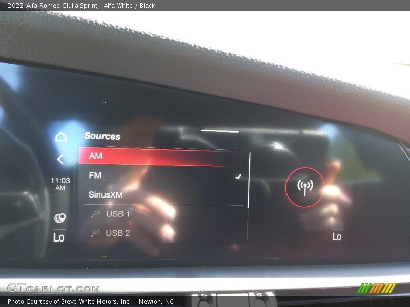 Alfa White / Black 2022 Alfa Romeo Giulia Sprint