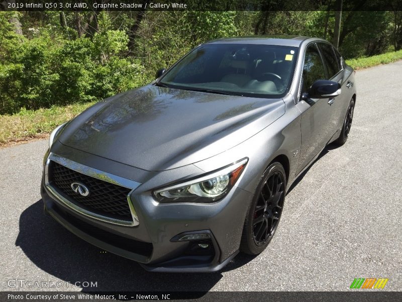 Graphite Shadow / Gallery White 2019 Infiniti Q50 3.0t AWD