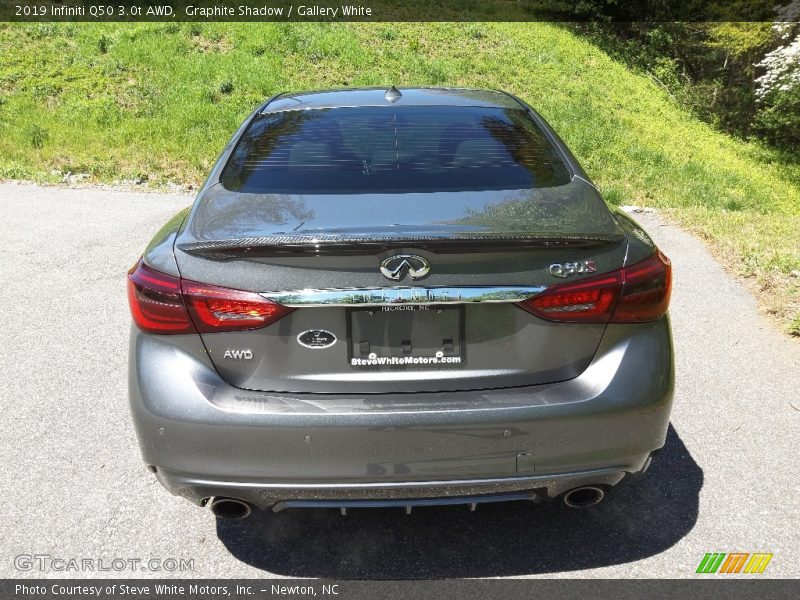 Graphite Shadow / Gallery White 2019 Infiniti Q50 3.0t AWD