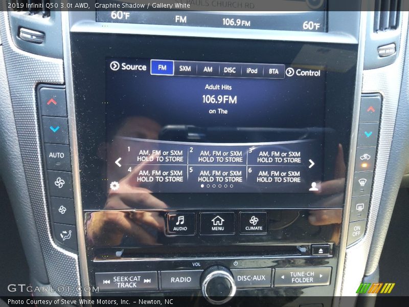 Graphite Shadow / Gallery White 2019 Infiniti Q50 3.0t AWD