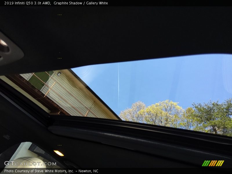 Graphite Shadow / Gallery White 2019 Infiniti Q50 3.0t AWD