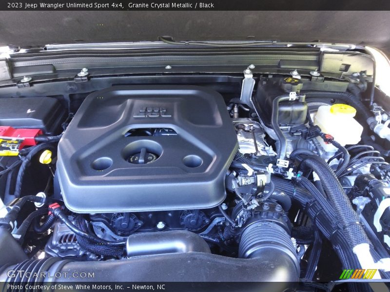 Granite Crystal Metallic / Black 2023 Jeep Wrangler Unlimited Sport 4x4