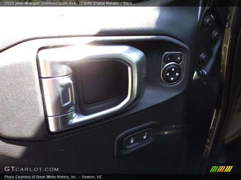 Granite Crystal Metallic / Black 2023 Jeep Wrangler Unlimited Sport 4x4