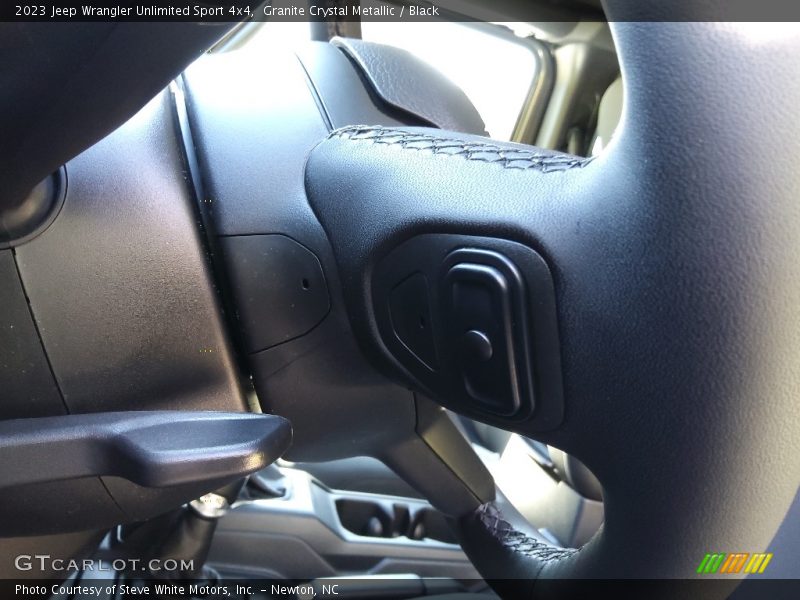 Granite Crystal Metallic / Black 2023 Jeep Wrangler Unlimited Sport 4x4