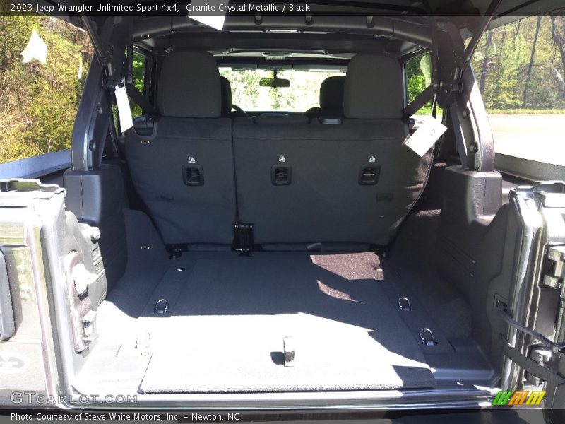 Granite Crystal Metallic / Black 2023 Jeep Wrangler Unlimited Sport 4x4