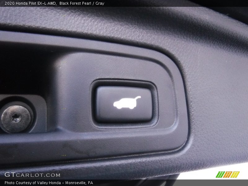 Black Forest Pearl / Gray 2020 Honda Pilot EX-L AWD