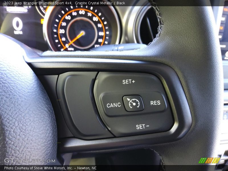 Granite Crystal Metallic / Black 2023 Jeep Wrangler Unlimited Sport 4x4