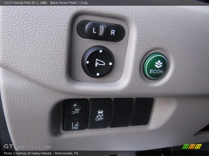 Black Forest Pearl / Gray 2020 Honda Pilot EX-L AWD