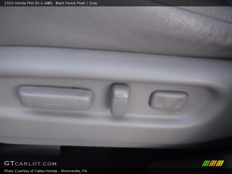 Black Forest Pearl / Gray 2020 Honda Pilot EX-L AWD