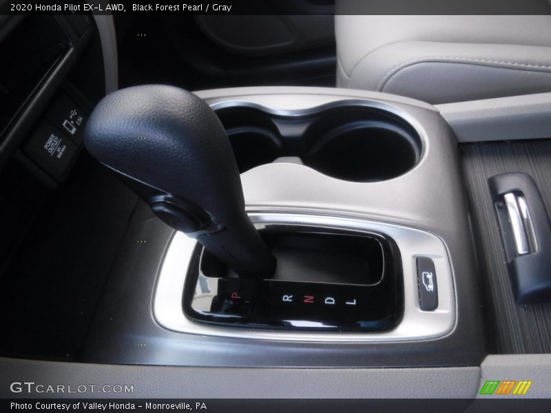 Black Forest Pearl / Gray 2020 Honda Pilot EX-L AWD