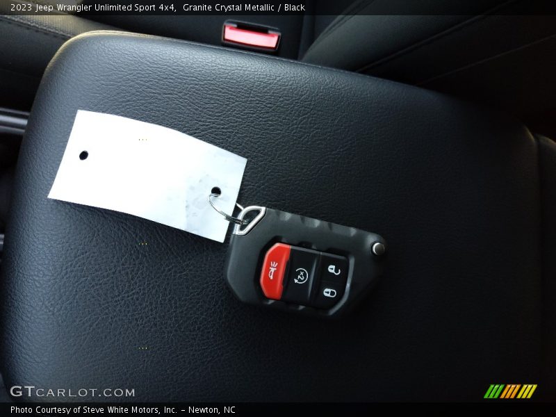 Granite Crystal Metallic / Black 2023 Jeep Wrangler Unlimited Sport 4x4