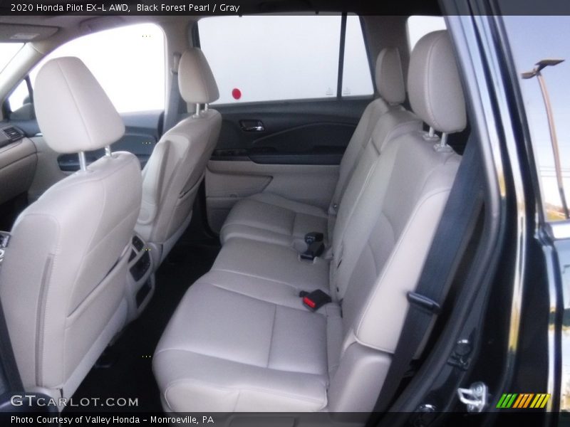 Black Forest Pearl / Gray 2020 Honda Pilot EX-L AWD