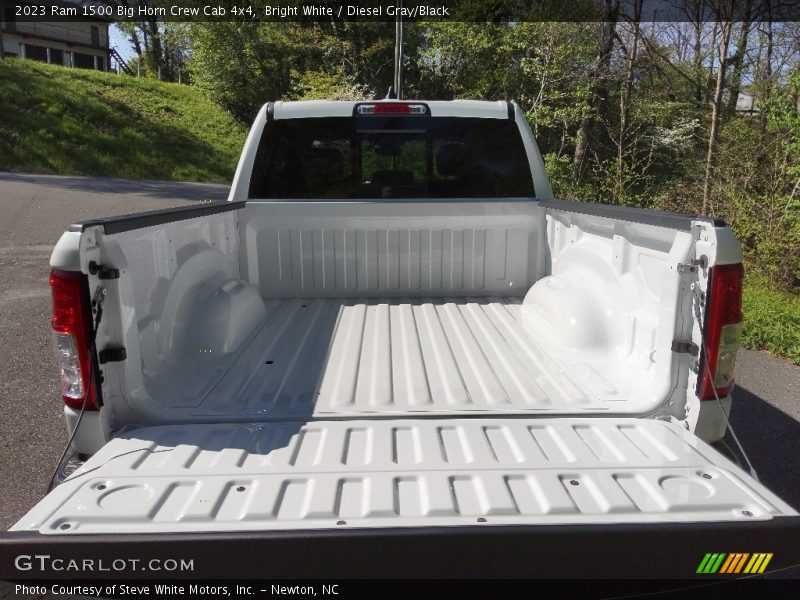 Bright White / Diesel Gray/Black 2023 Ram 1500 Big Horn Crew Cab 4x4