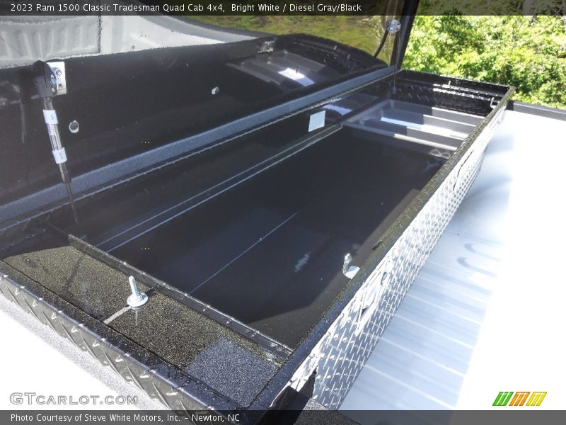 Bright White / Diesel Gray/Black 2023 Ram 1500 Classic Tradesman Quad Cab 4x4