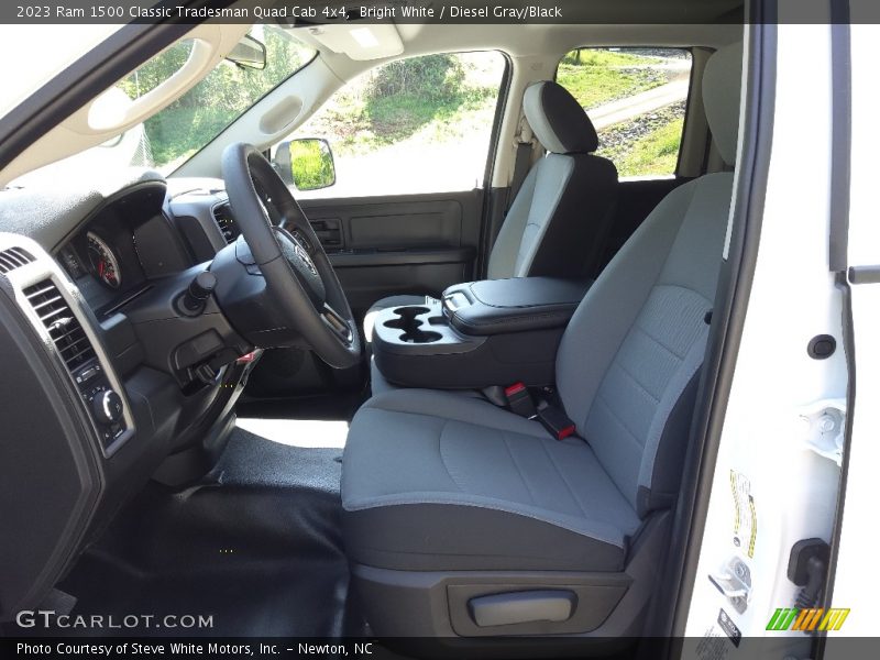  2023 1500 Classic Tradesman Quad Cab 4x4 Diesel Gray/Black Interior