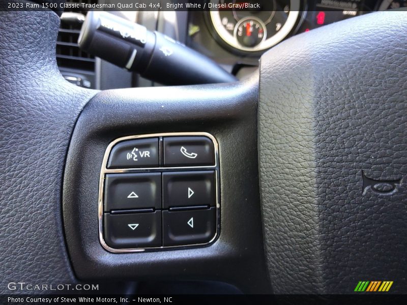  2023 1500 Classic Tradesman Quad Cab 4x4 Steering Wheel