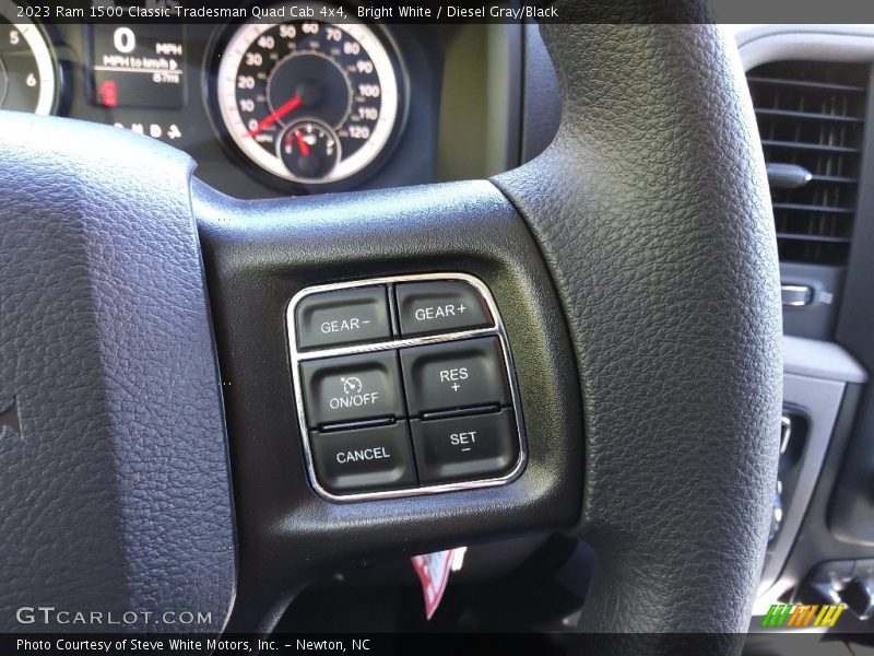  2023 1500 Classic Tradesman Quad Cab 4x4 Steering Wheel