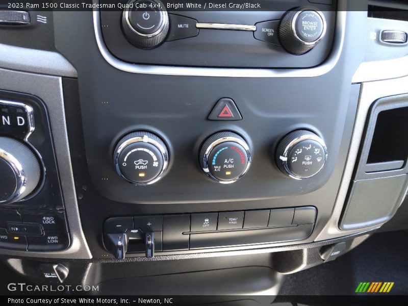 Controls of 2023 1500 Classic Tradesman Quad Cab 4x4